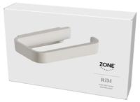 Zone Denmark Rim Toiletrolhouder - Wit - thumbnail