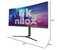 NILOX NXM344KD11 34 inch IPS LED UWQHD 144Hz Curva - thumbnail