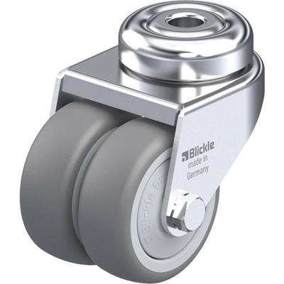 Blickle LMDA-TPA 50KF Dubbel zwenkwiel Wieldiameter: 50 mm Draagvermogen (max.): 80 kg 1 stuk(s)