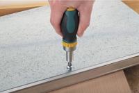 Wolfcraft Mini-handschroevendraaier | Ratelfunctie | Set 6-delig | Incl. 5 bits - 1237000 - thumbnail