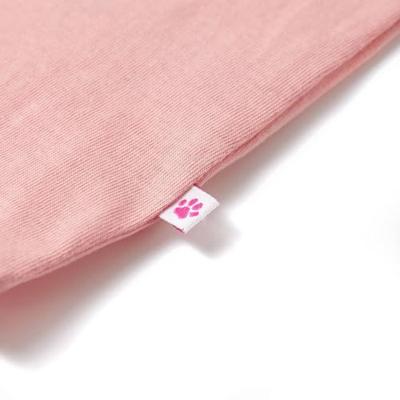 VidaXL Kindershirt 92 middelroze