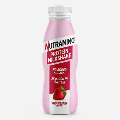 Protein Milkshake | Nutramino | Strawberry Protein Milkshake | Nutramino | Strawberry