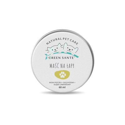 GREEN SANTE Natuurlijke pootzalf voor honden en katten - 60 ml