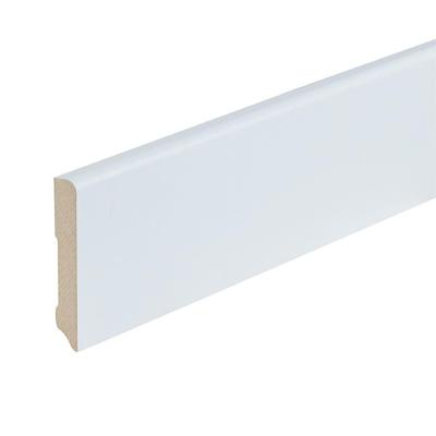 Folieplint plint 90x15 - Berlijn wit RAL 9010