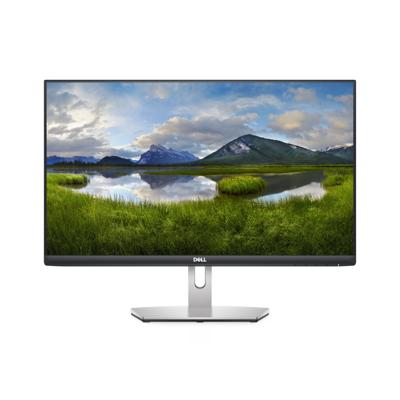 Dell S2421H, 24 inch, Full HD 1920x1080, 75 Hz, IPS ontspiegeld, 16:9, AMD FreeSync, 4 ms (extreem), kantelbaar, int. volume, VESA, HDMI, 3 jaar vervangingsservice, platinum zilver