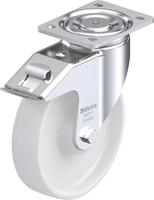 Blickle LH-PO 200K-FI Zwenkwiel met rem Wieldiameter: 200 mm Draagvermogen (max.): 600 kg 1 stuk(s)