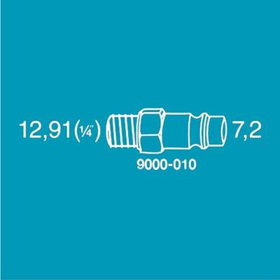 HAZET persluchtslang "9040-7" spiral hose .