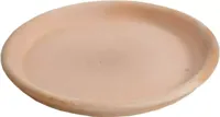 Mcollections Schotel Terracotta - Ø18 × H2,5 cm - Whitewash - thumbnail