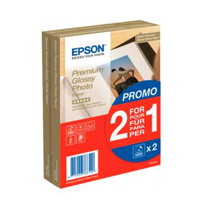 Epson Premium Glossy Photo Paper C13S042167 Fotopapier 10 x 15 cm 255 g/m² 80 vellen Hoogglans