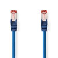 Nedis CCGL85221BU15 Cat6 Netwerkkabel Rj45 Male Rj45 Male S/ftp 1.50 M Rond Lszh Blauw Label - thumbnail