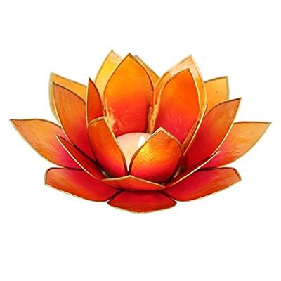 Lotus Sfeerlicht Roze-Oranje Tweekleurig