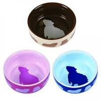 TRIXIE VOERBAK CAVIAMOTIEF KERAMIEK ASSORTI 250 ML 11 CM - thumbnail