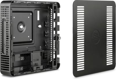 HP Mini LockBox V2 Desktop PC-behuizing Zwart Wandmontage