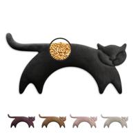 Leschi Verwarmingskussen Clara de Kat - Middernacht - thumbnail