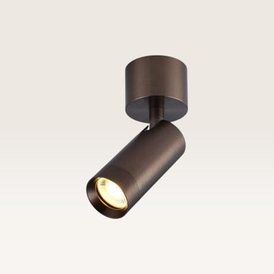 Plafondlamp Carina bronzo - Spot in geanodiseerd brons voor binnen, perfect als accentverlichting - Zonder lichtbron