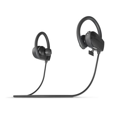 Energy Sistem Earphones Bluetooth Sport 1+ Dark (Bluetooth 5.1, spraakbediening, Secure-Fit-bevestigingssysteem, zweetbestendig), zwart