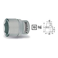 HAZET Dopsleutel 880-9 · 3/8 inch (10 mm) vierkant hol · Buiten-zeskant-tractieprofiel · SW 9 mm - thumbnail