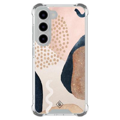 Samsung Galaxy S23 shockproof hoesje - Abstract dots