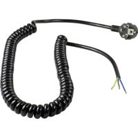 AS Schwabe 70424 Aansluitkabel Stroom Zwart 1 m - thumbnail