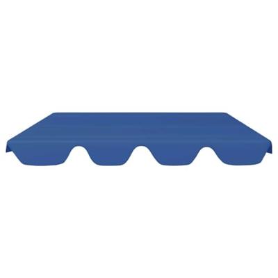 VidaXL Vervangingsluifel voor schommelbank 188/168x145/110 cm blauw