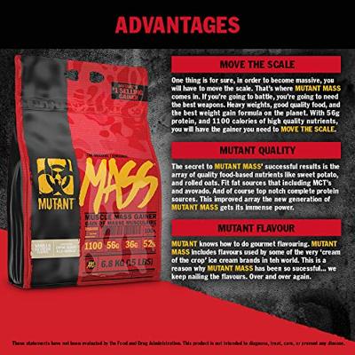 Mutant Mass Triple Chocolate (2270 g)