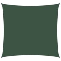 VidaXL Zonnescherm vierkant 4x4 m oxford stof donkergroen - thumbnail