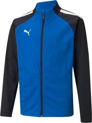 PUMA teamLIGA Trainingsjack Kids Blauw Zwart