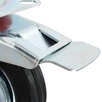 VidaXL Zwenkwielen 4 st 100 mm - thumbnail