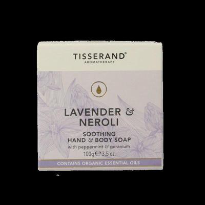 Tisserand Zeep lavendel & neroli 100 Gram
