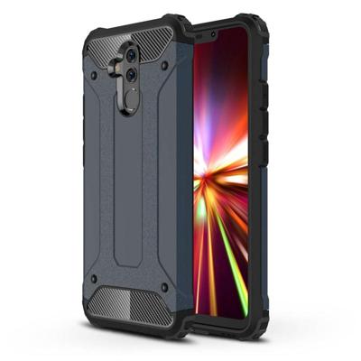 Magische Armor TPU + PC combinatie Case voor Huawei Mate 20 Lite (marineblauw) Magische Armor TPU + PC combinatie Case voor Huawei Mate 20 Lite (marineblauw)