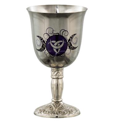 Roestvrij Stalen Kelk met Print - Drie Manen