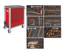 Beta BW 2400S R8/E-L Gereedschapswagen met 8 laden, gevuld met gereedschap | 398 Delig - 024006343 - thumbnail