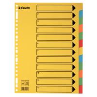 Esselte tabbladen 12 tabs, karton van 220 g/m² - thumbnail