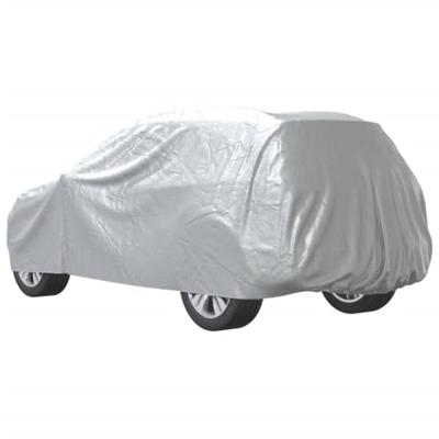 VidaXL Autohoes voor suv met gespriemen m volledig zilverkleurig