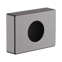 Houder Voor Hygiënezakjes AddStoris HansGrohe Geborsteld Zwart Chroom - thumbnail