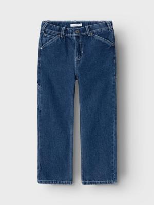 Name it winter jeans broek jongens - donker blauw - NkmRyan - straight fit