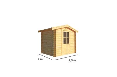 Blokhut, tuinhuisje Fenna-Amina 250 cm bij 200 cm diep zadeldak Warentuin Collection - Warentuin collection Blokhut, tuinhuisje Fenna-Amina 250 cm bij 200 cm diep zadeldak Warentuin Collection - Warentuin collection