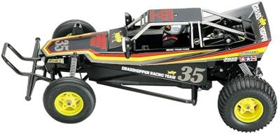Tamiya RC The Grasshopper Black Edition Brushed 1:10 RC auto Buggy Achterwielaandrijving 2,4 GHz