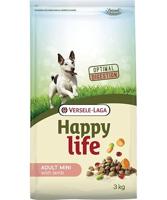 3 KG Happy life adult mini lamb hondenvoer - thumbnail