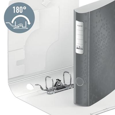 Leitz Ordner 1107 Active WOW DIN A4 Rugbreedte: 65 mm Blauw (metallic) 2 beugels 1107-00-36