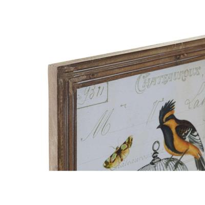 Canvas DKD Home Decor Hout Canvas 34 x 2 x 44 cm