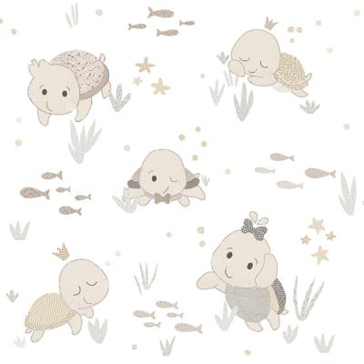 Cristiana Masi Happy Behang met schildpadjes - 14851