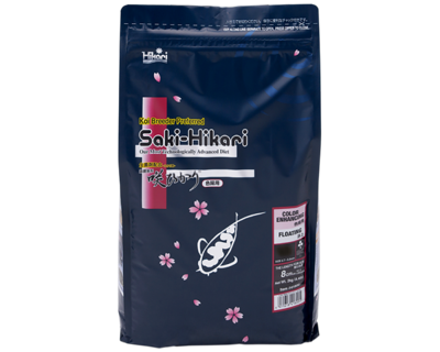 Saki Hikari Color S Koi Voer - 2KG Intense Kleur & Gezonde Groei, Spirulina & Probiotica