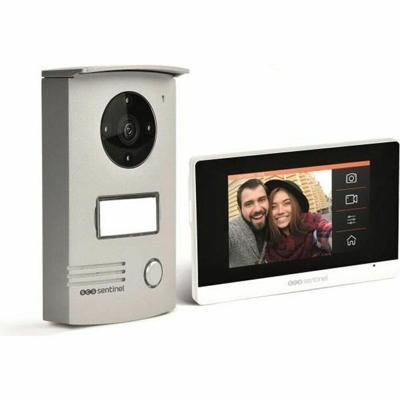 VisioDoor 4.3+ - bedrade video-intercom met extra platte touch-monitor 4.3 VisioDoor 4.3+ - bedrade video-intercom met extra platte touch-monitor 4.3