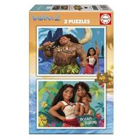 2 x 48 stuks Disney Vaiana 2 EDUCA meerkleurig - thumbnail