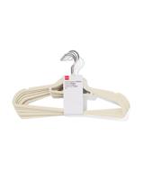 HEMA Kledinghanger Velours Wit - 6 Stuks - thumbnail
