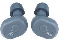 JVC HA-A10T-HU Truly Draadloze in-ear Bluetooth hoofdtelefoon met memory foam oorstukken, kleur misty-grijs (waterdicht IPX5, 4 + 10 uur batterijduur) - thumbnail