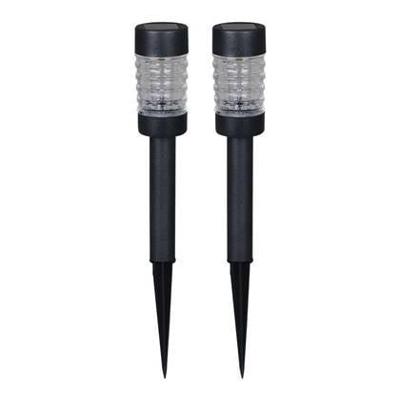 Luxform Set van 3 prikspotsRennes zwart solar - LWE35327