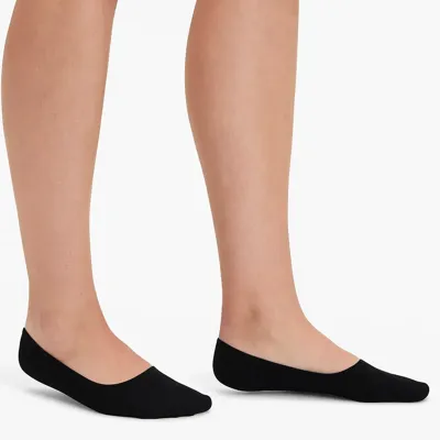 3-paar invisible Footies Mika - Met anti slip - Bamboe kousenvoetjes - Sokken voor in loafers