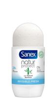 Sanex Sanex Deo Roll-on - Bamboo Invisible Fresh 50ml - thumbnail
